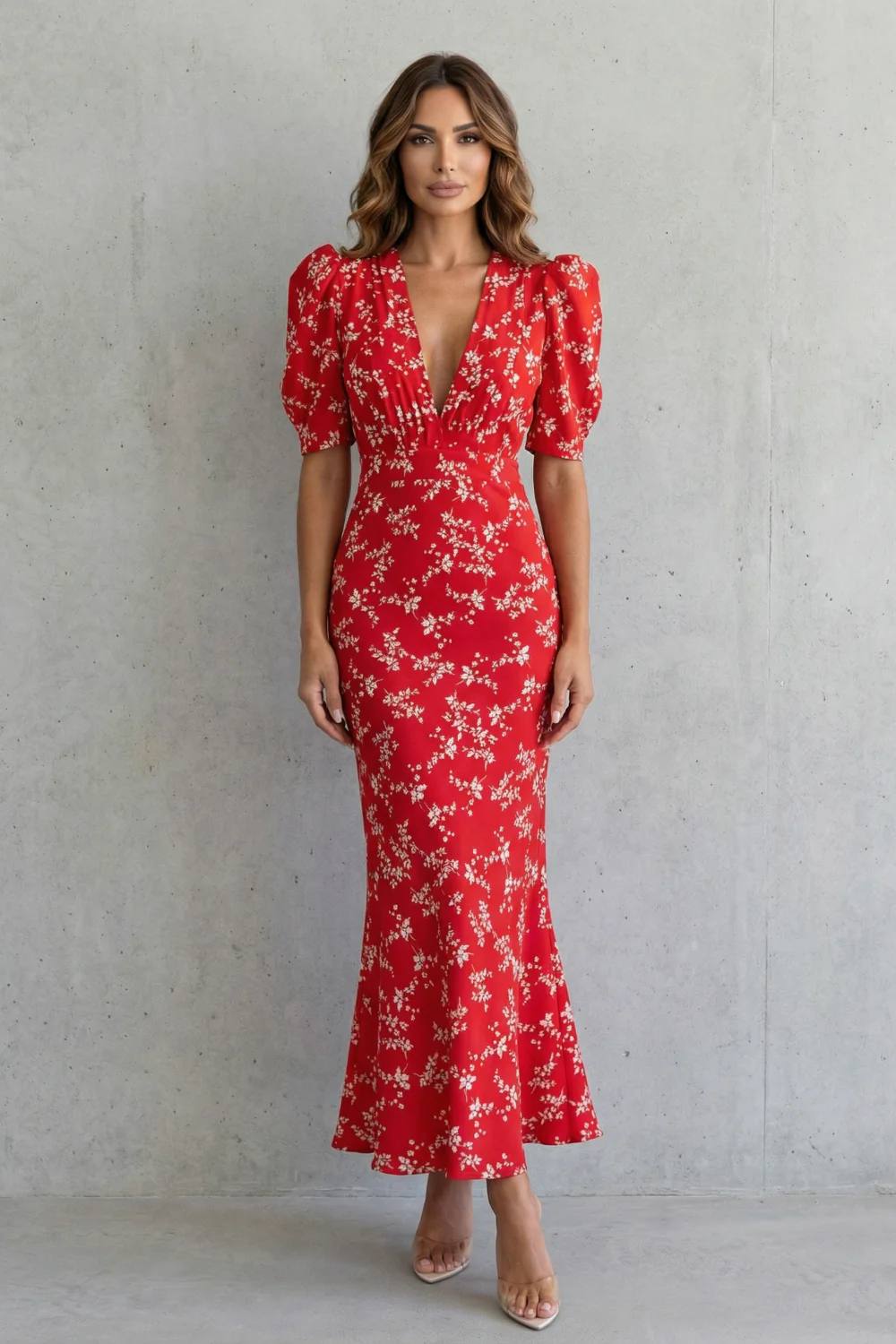 Velmora – Romantic floral elegance – Maxi dress - Image 2