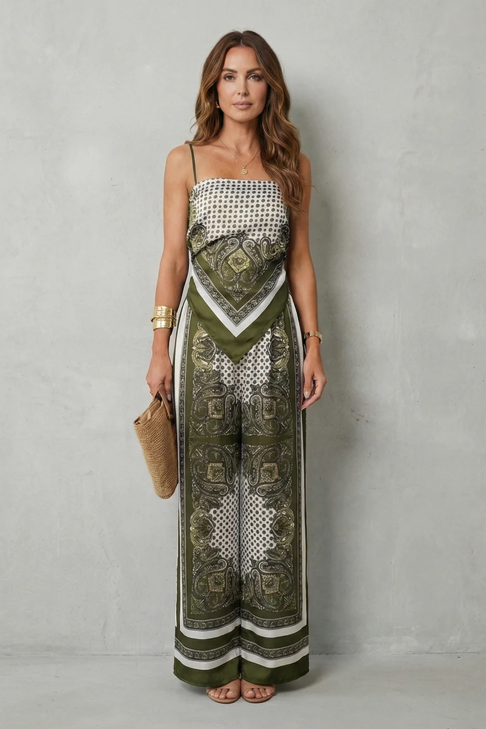 Zafloria – Ornate printed flow – Two piece set - Image 10