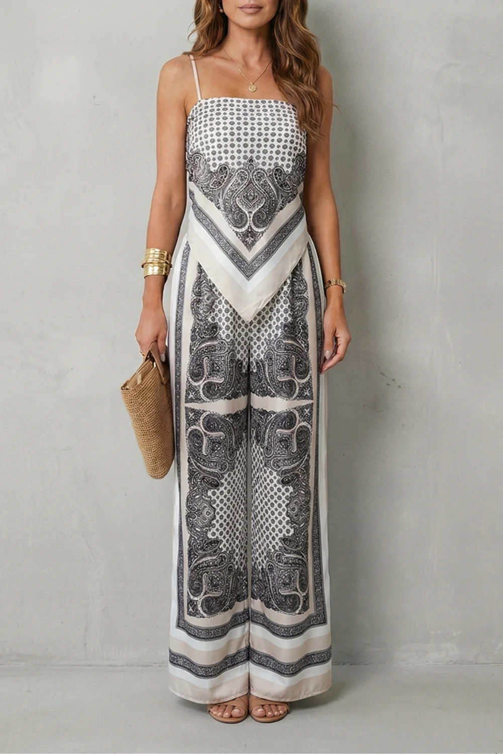 Zafloria – Ornate printed flow – Two piece set - Image 5