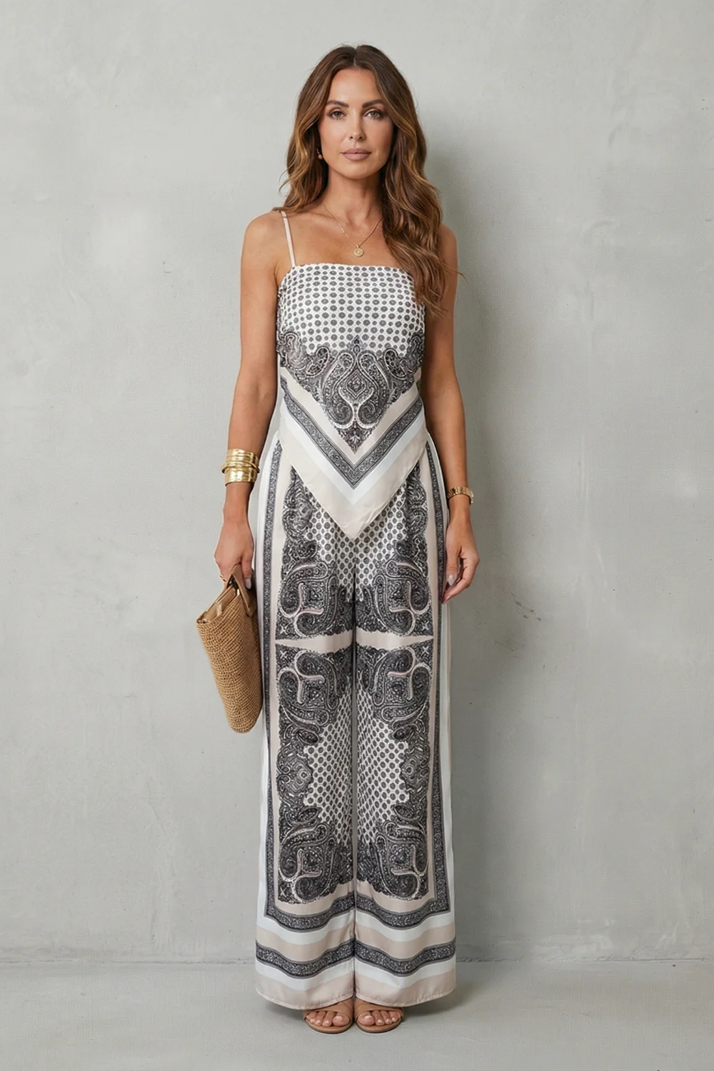 Zafloria – Ornate printed flow – Two piece set - Image 6