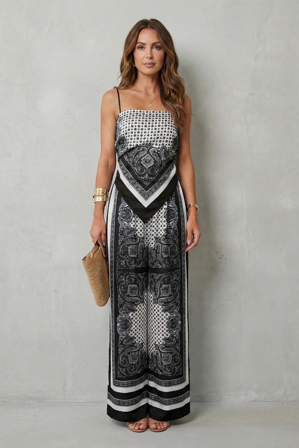Zafloria – Ornate printed flow – Two piece set - Image 7
